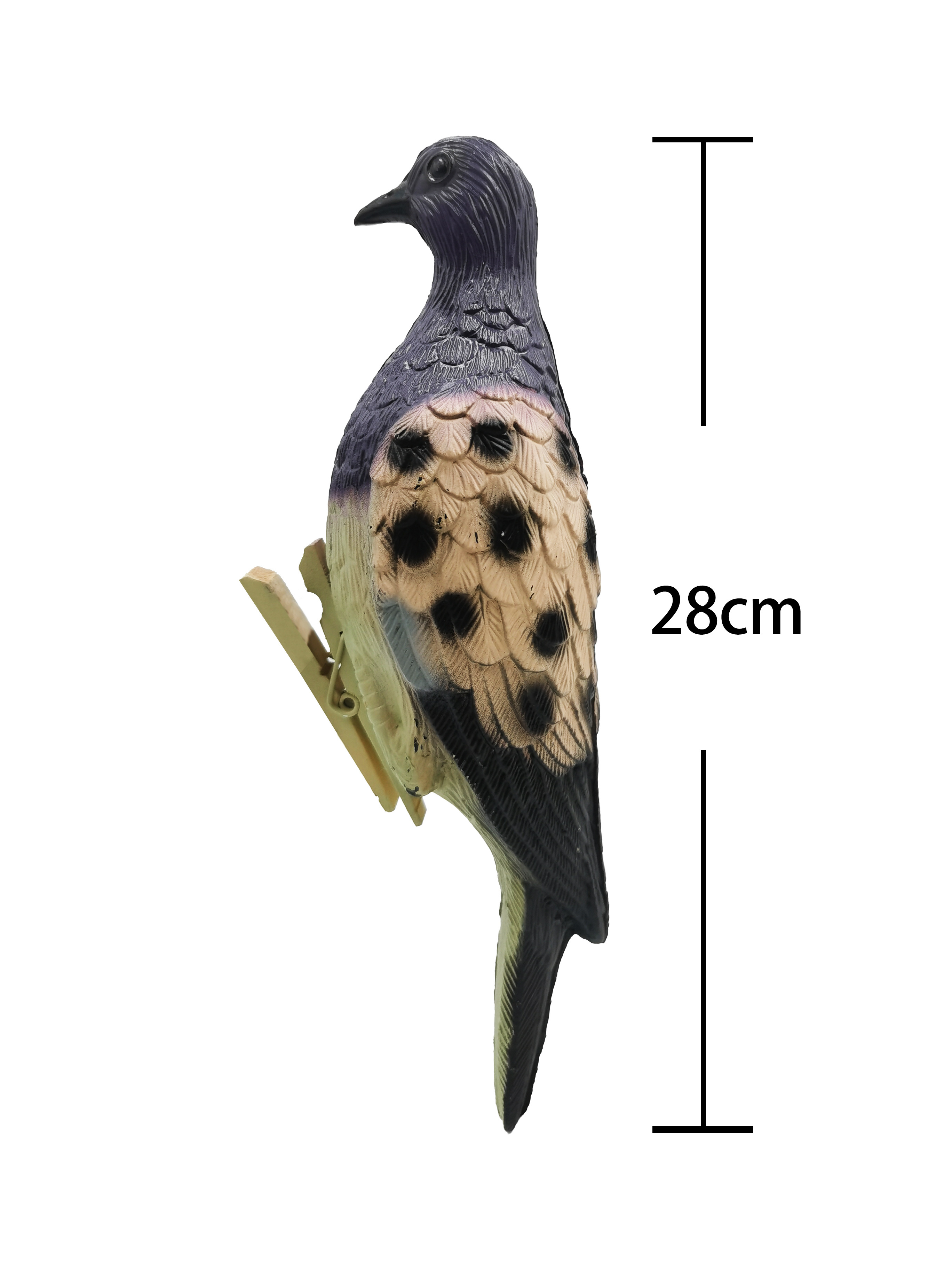 PE Plastic Hunting Pigeon Decoy for Garden Decoration plastic pigeon decoy for scare birds