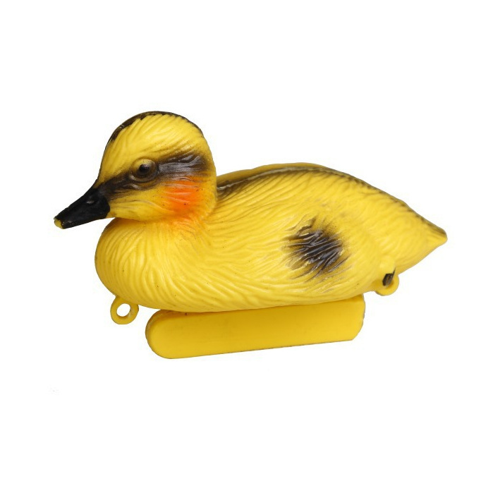 Realistic Plastic yellow small baby duck decoy hunting decoys Floating Baby Ducklings