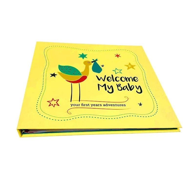 wholesale new born milestone album my first year baby record memory book and journals