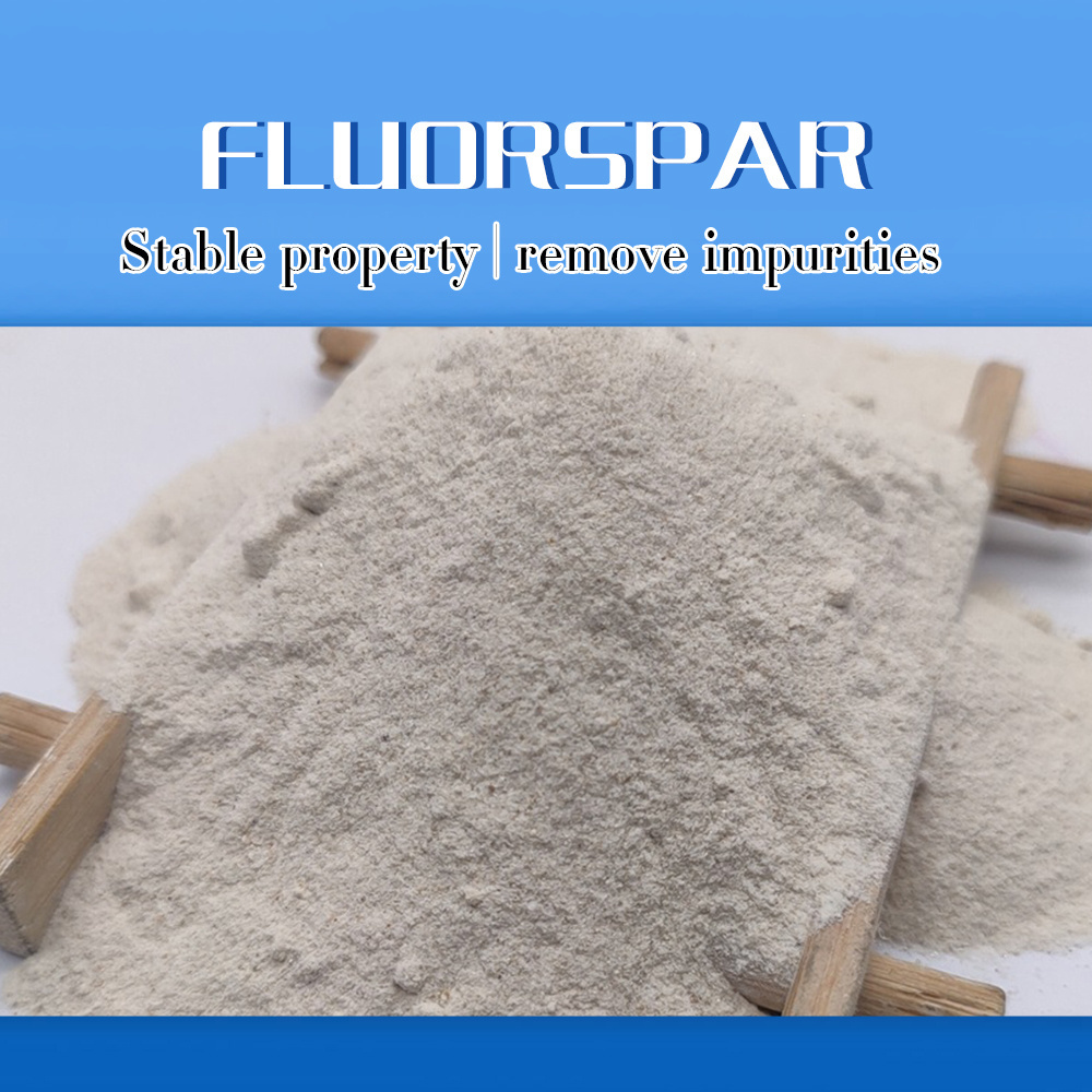 Price concessions High quality CaF2 97% natural fluorspar powder dry fluorite powder