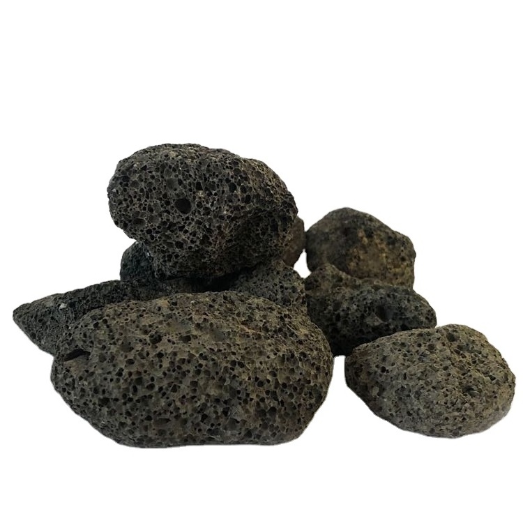 Park villa landscape decoration lava stone/ fish tank  lava rock/Barbecue volcanic stones