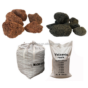 3-5cm volcanic stone supplied by the manufacturer barbecue volcanic rock volcanic pumice rock