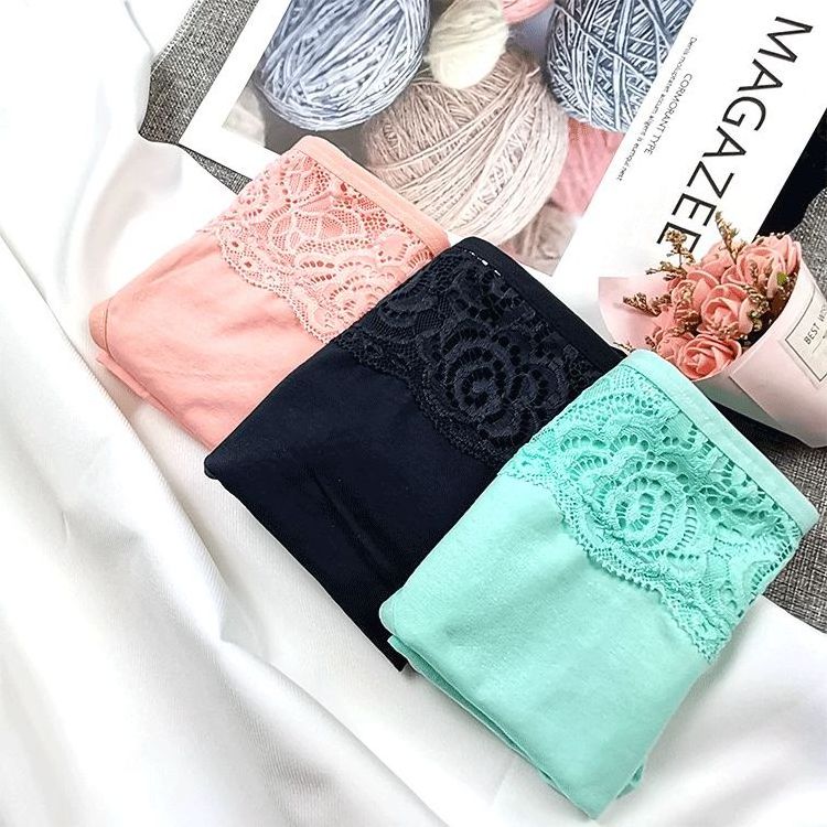 YCH all kinds of large size women's Cotton Underpants  high waist underwear mixed color mixed size stretch women fashion Panties