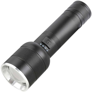 New P50 Strong Light 26650 Battery Flashlight Outdoor Lighting Electric Display USB Rechargeable Telescopic Flashlight