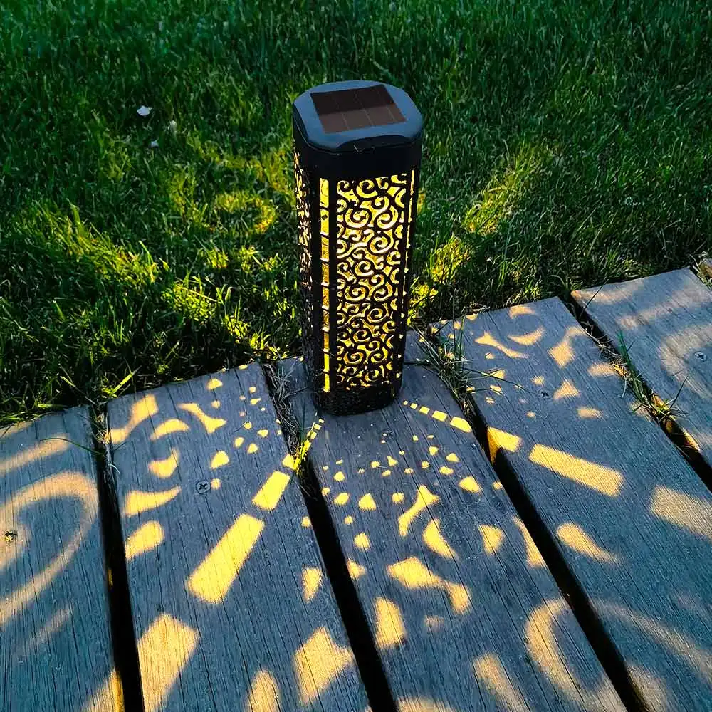 6 Pack Solar Pathway Lights Outdoor Decorative for Walkway Sidewalk Driveway