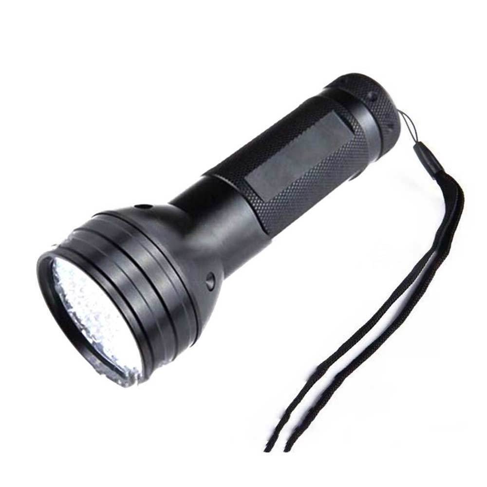 51LED UV Flashlight, 395nm Waterproof and Durable Anti-counterfeiting Detection UV Flashlight