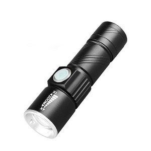 Mini Q5 USB Rechargeable LED Flashlight Portable Zoom Bright Flashlight for Outdoor Camping Night Ride Adventure Lighting