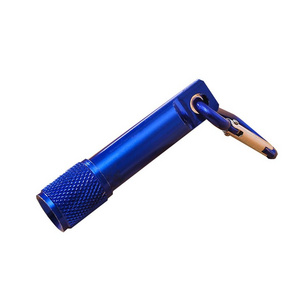 Mini Keychain Flashlight, Portable Colorful  Outdoor LED Torch Light for Hiking Climbing