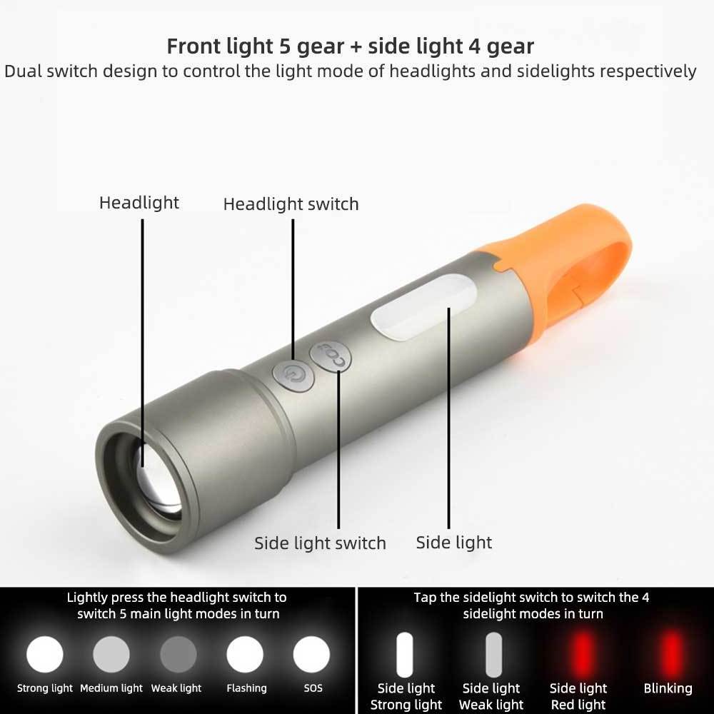 spotlight strongest submersible survival britelite rechargeable coast flashlight for diving