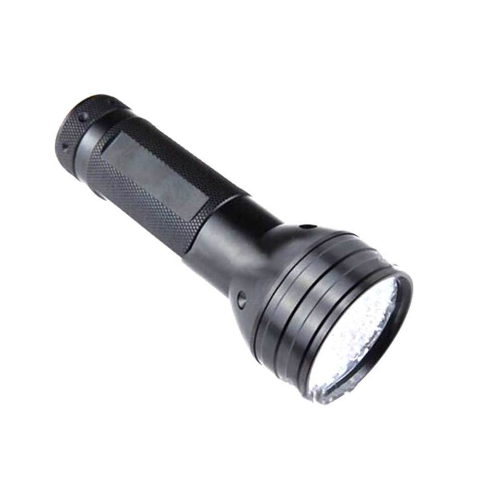 51LED UV Flashlight, 395nm Waterproof and Durable Anti-counterfeiting Detection UV Flashlight