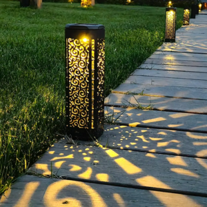 6 Pack Solar Pathway Lights Outdoor Decorative for Walkway Sidewalk Driveway