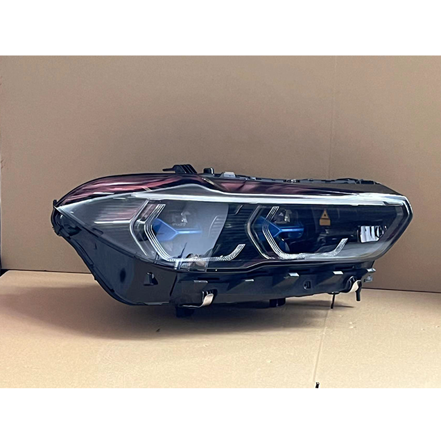 Front Auto Headlamp Full Blue LED Laser Headlight Ass For BMW X5 G05 X6 G06 2019 2020 2021 2022 USA and EU Car Lights