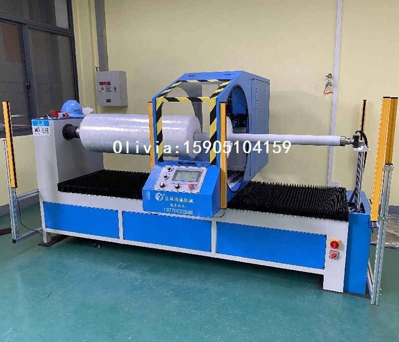 800mm diameter medical gauze strip slitting/cutting machine