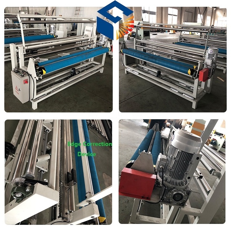 Automatic Straight / Twill  Polyester Fabric Rolling Machine