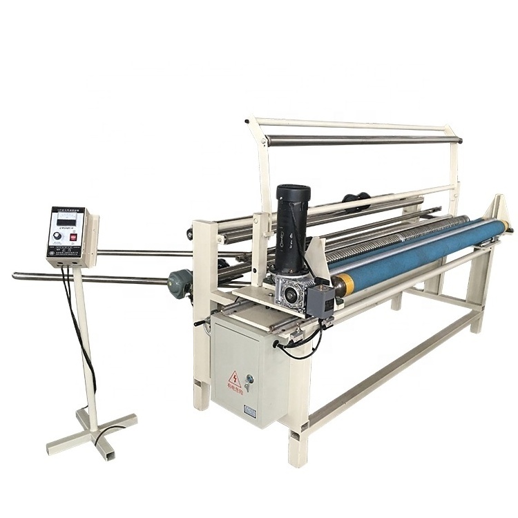 Automatic Straight / Twill  Polyester Fabric Rolling Machine