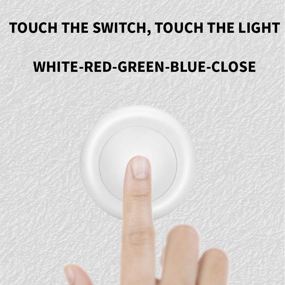 Mood Magic Lights, Smart Colour Changing RGB Wireless Remote Controller LED Puck Night lights