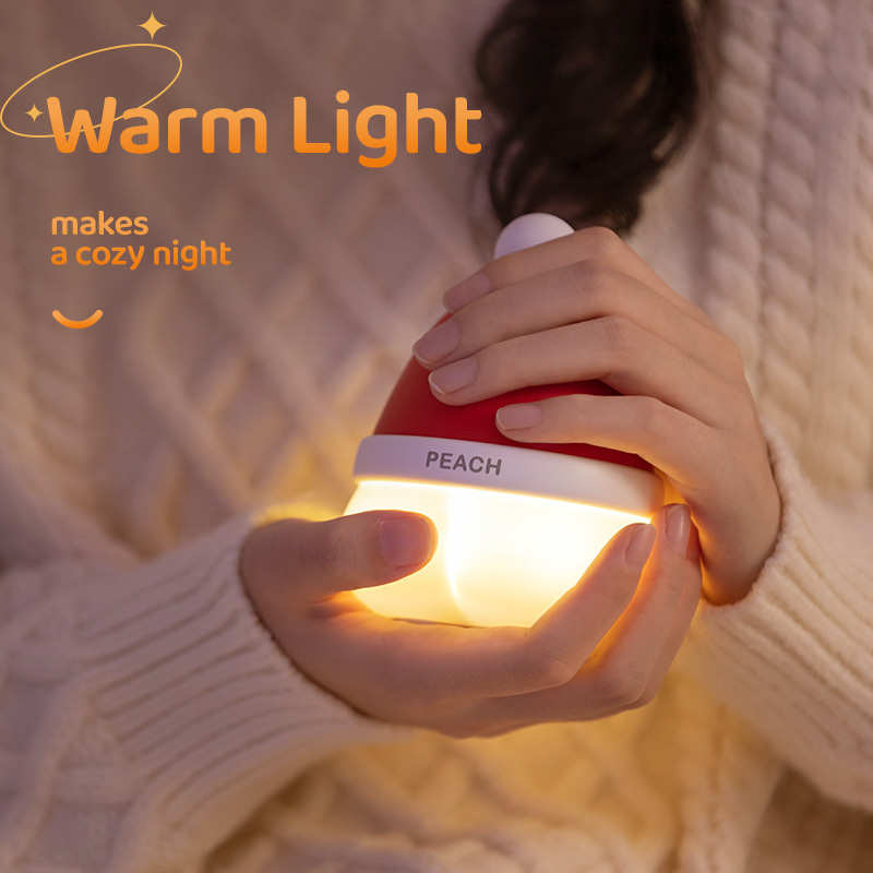 Custom Fashion USB Reusable Electric Hand Heater With 4000mAh Power Bank Night Light Rechargeable Hand Warmer