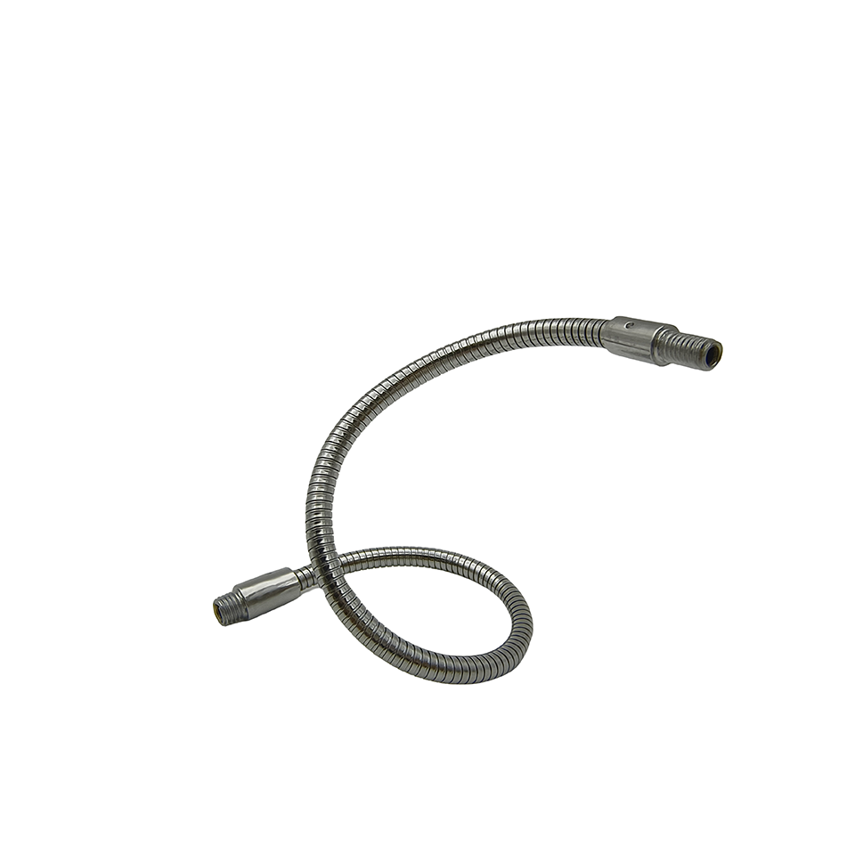 Custom metal tube wire braided pipe hollow metal flexible bendable gooseneck tubing flexible metal tube for lamp