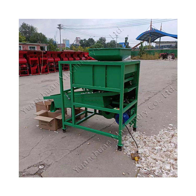 Four-layer screening machine for breaking and separating large and small garlic cloves Electric Garlic Sorter