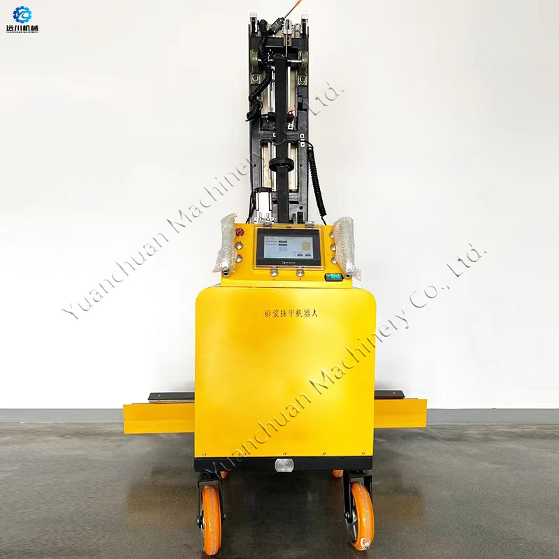 Fully automatic erase robot wall plastering machine