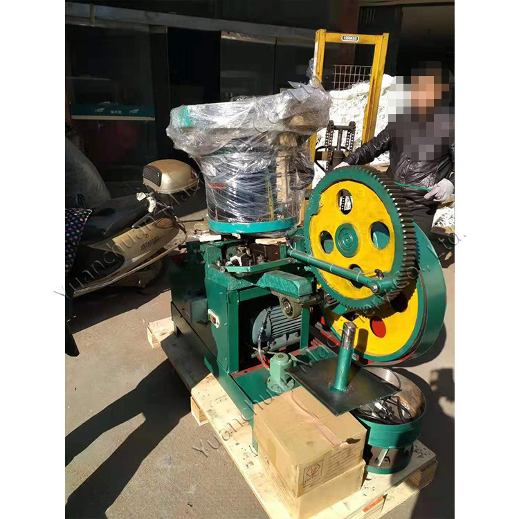 Semi-automatic thread rolling machine Automatic small thread rolling machine   Twin screw thread rolling machine