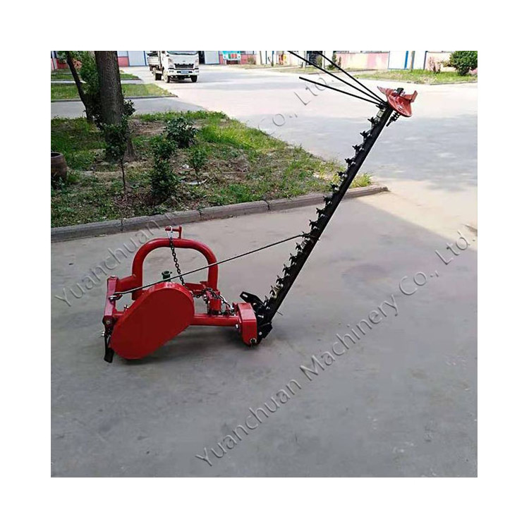 A new type of reciprocating lawn mowing four-wheel tractor with rear suspension lawn mower and large horsepower tractor