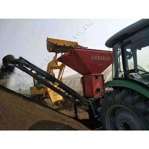 Soil crusher for rice seedbed, soil pulverizer, soil sifter