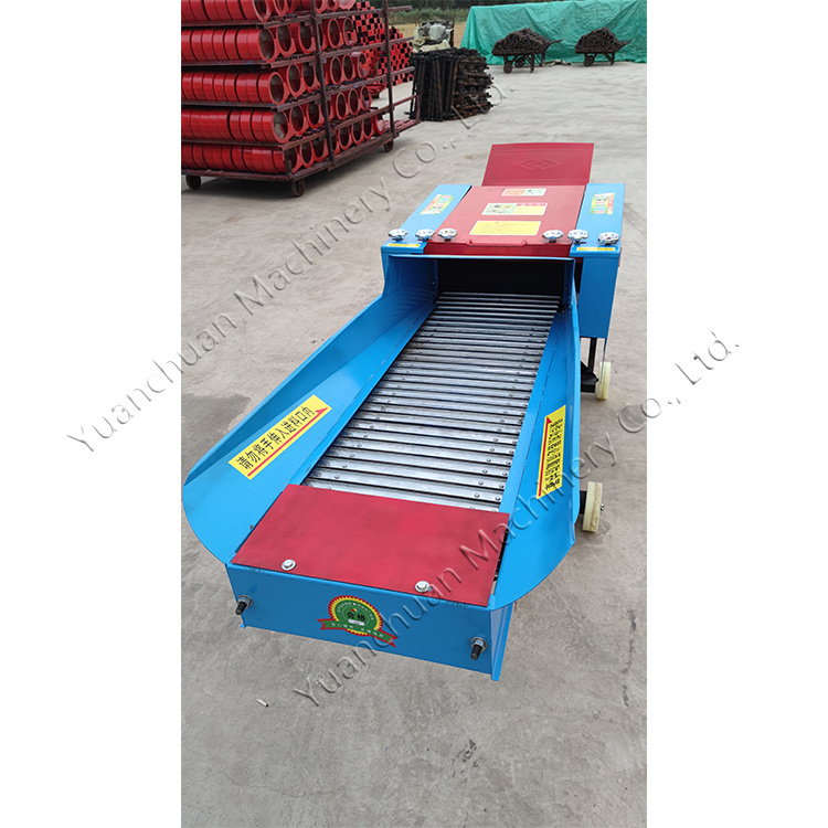 Straw and grass chopper, cattle and sheep breeding kneading machine, automatic feeding silage high spray guillotine machine