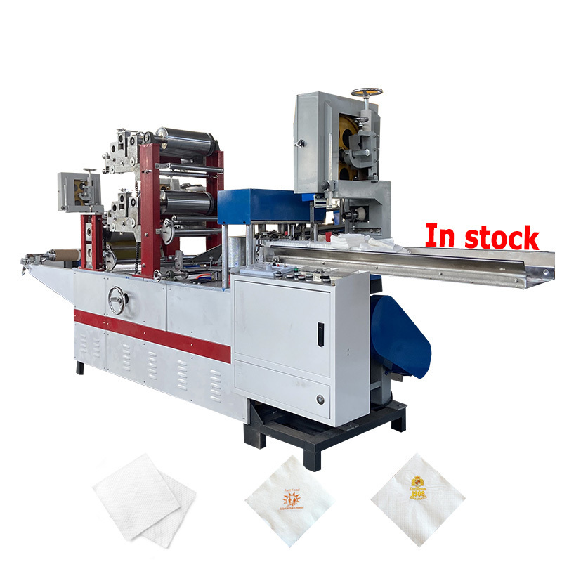 Mini automatic napkin paper making tissue machine z fold tissue napkin making machine