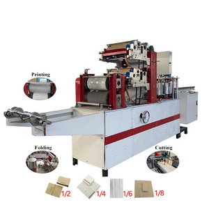 New ideas automatic z fold napkin tissue paper making machine price with napkin packing machine