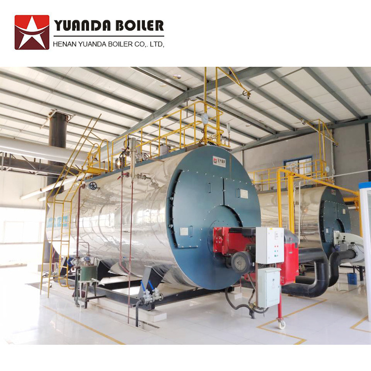 WNS 0.5 ton to 20 ton gas oil fired steam boiler for dry cleaning machine price