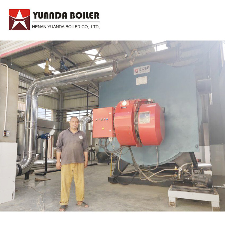 Thermal oil boiler capacity 1000000 kcal/h with oil burner