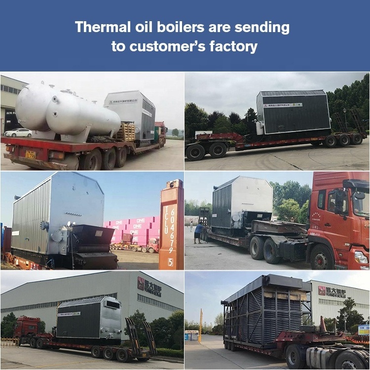 Best price YLW Coal biomass wood firewood fired thermal thermic fluid hot oil heater boiler for plywood bitumen latex factory