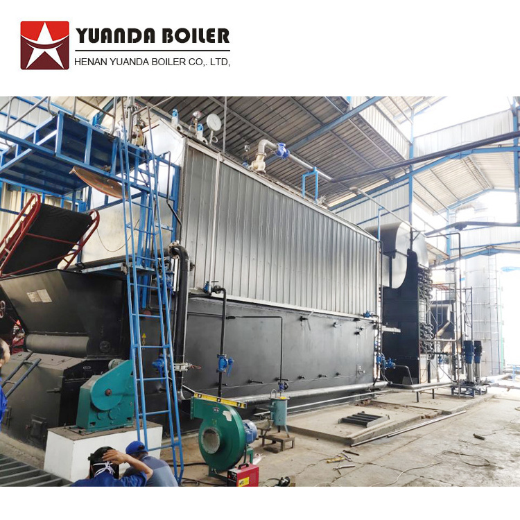 SZL6-1.25-AII 6 ton biomass pellet coal wood chips rice husk fired steam boiler