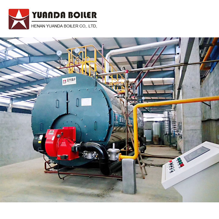 WNS 0.5 ton to 20 ton gas oil fired steam boiler for dry cleaning machine price