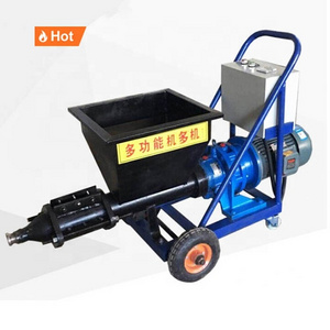 Light Weight Mobile Hand Operated Handheld Spray Small Mini Portable Concrete Cement Mortar Injection Grouting Pump