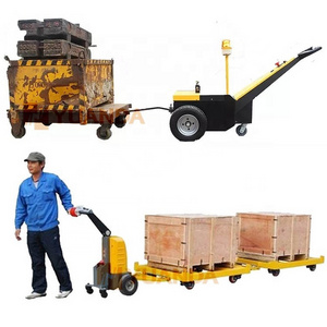 2000kg Small Portable Walk Electric Battery Motor Power Smart Manual Pull Tug Drive Cart Tow Tractor Trolley Handy Truck