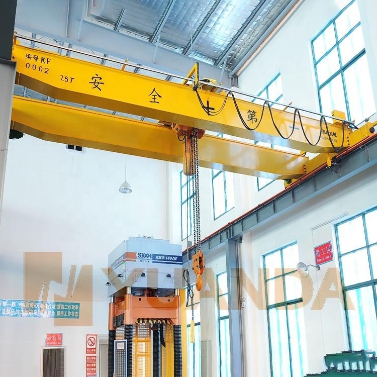 Workshop 5 10 15 16 20 25 30 32 35 40 50 60 70 75 80 90 100 ton t electric double beam girder overhead travelling bridge crane