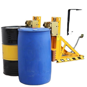 Drum forklift lifter forklift attachment drum clamp Eagle beak oil drum clamp for light forklift