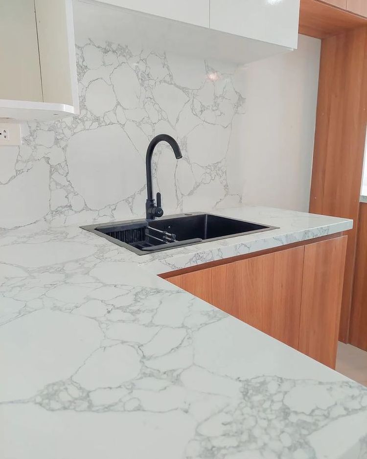 wholesale Price Artificial Quartz For Stone Kitchen Countertops Carrara White Quartz