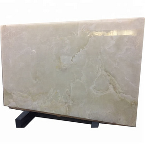 Natural White Jade Marble Slab Price Backlit White Onyx Marble for Wall Panel