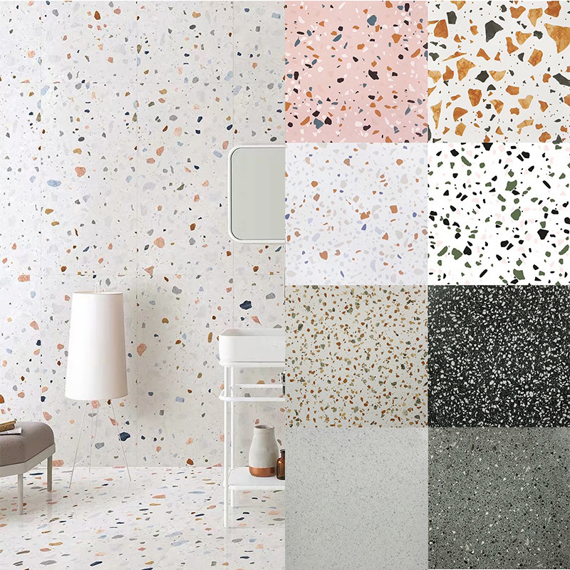 Artificial Stone Floor Tiles Terrazzo Ceramic Tiles Flooring Living Room Terrazo Tiles