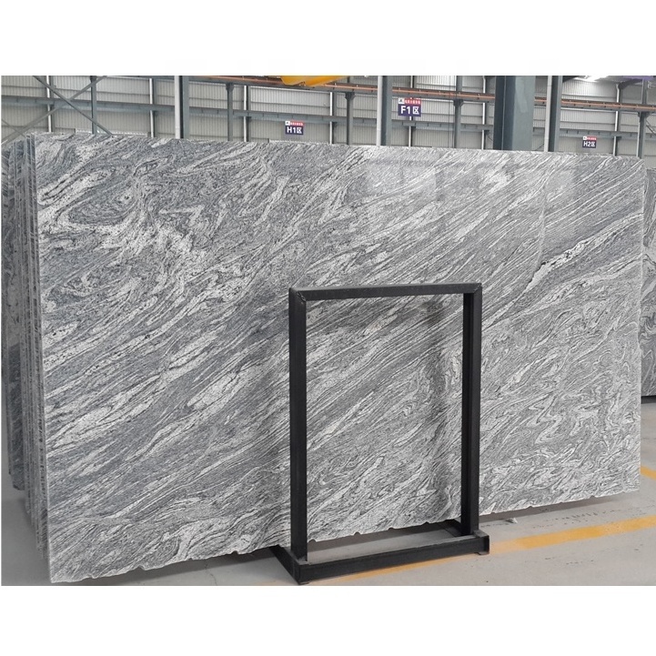 Counter top stones black veins china juparana grey granite for sale