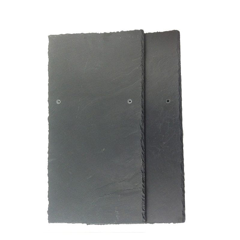 YDSTONE Modern Classic Natural Black Slate Roof Tile On Shingle  Roofing Slab Roof Slate Tile for Villa