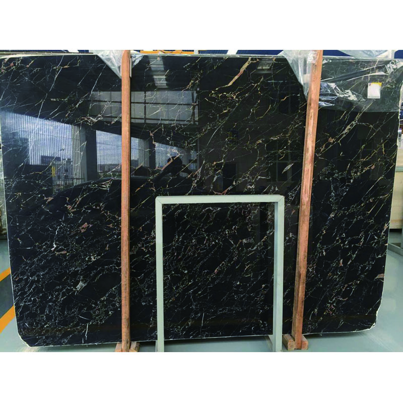 Best Selling Marble Slab Athens Gold Vein Black Marble Slab Floor Tiles for Indoor