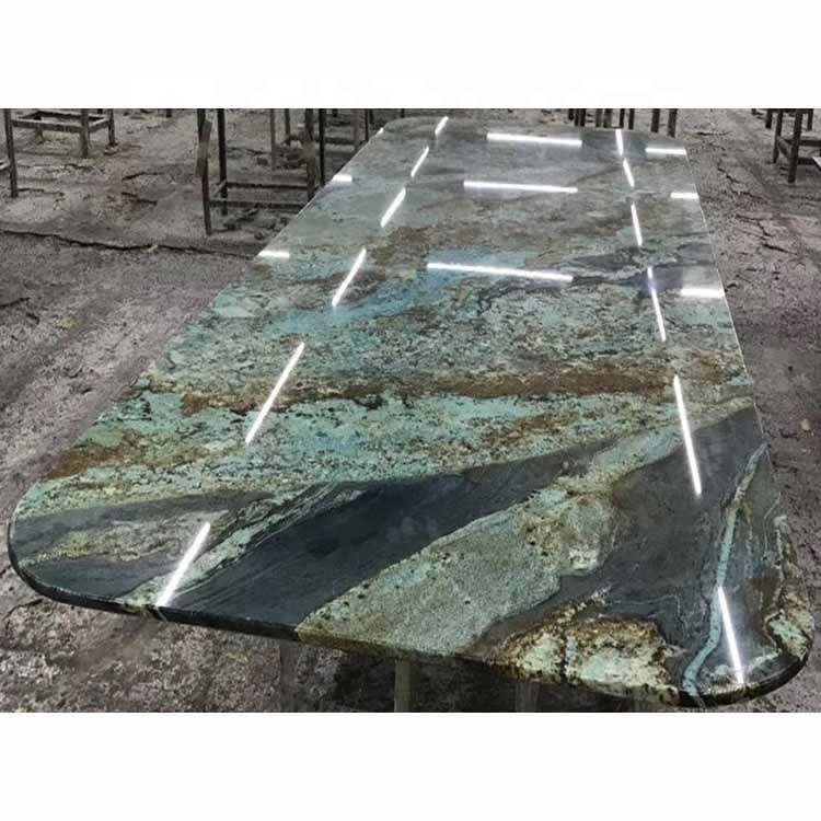 Natural blue granite quartzite stone kitchen countertops vanity tops table tops