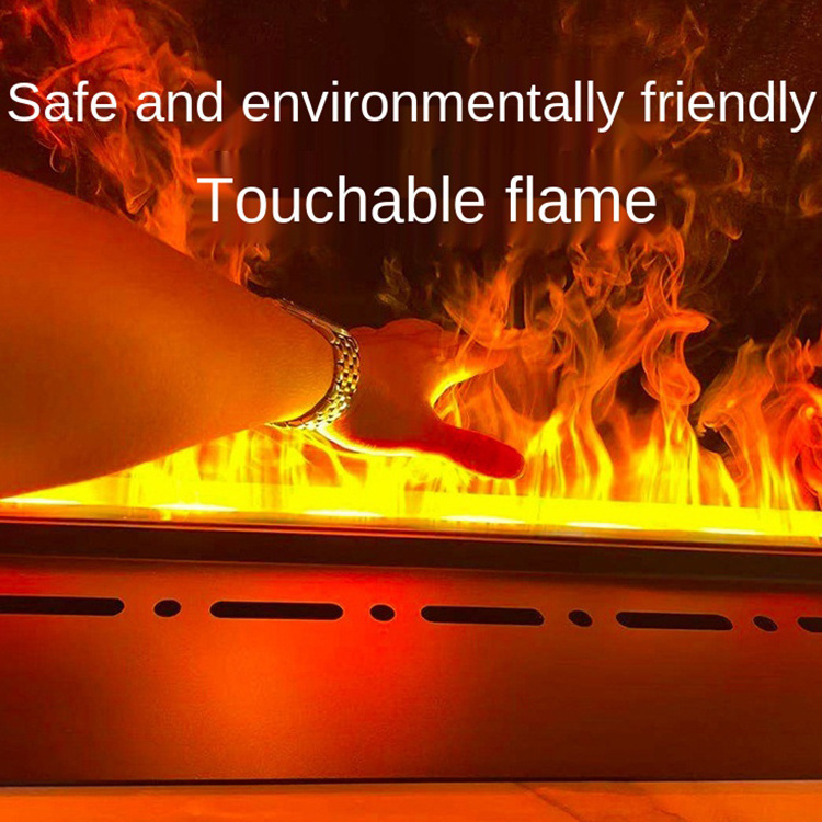 LED 3D Atomization Electric Fireplace Simulation Flame Vapor Fireplace Decor