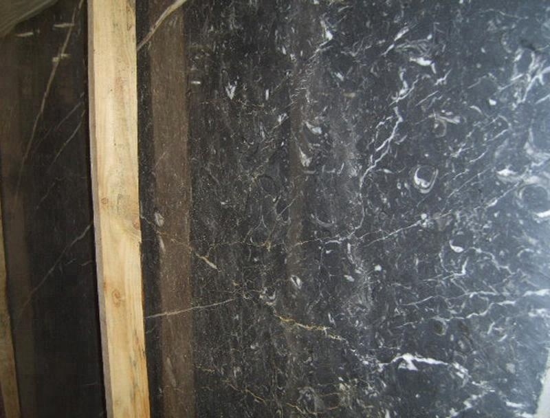 Marble Floor Tiles Gold Line Midnight Marble Stone Decoration Texture Black Marble