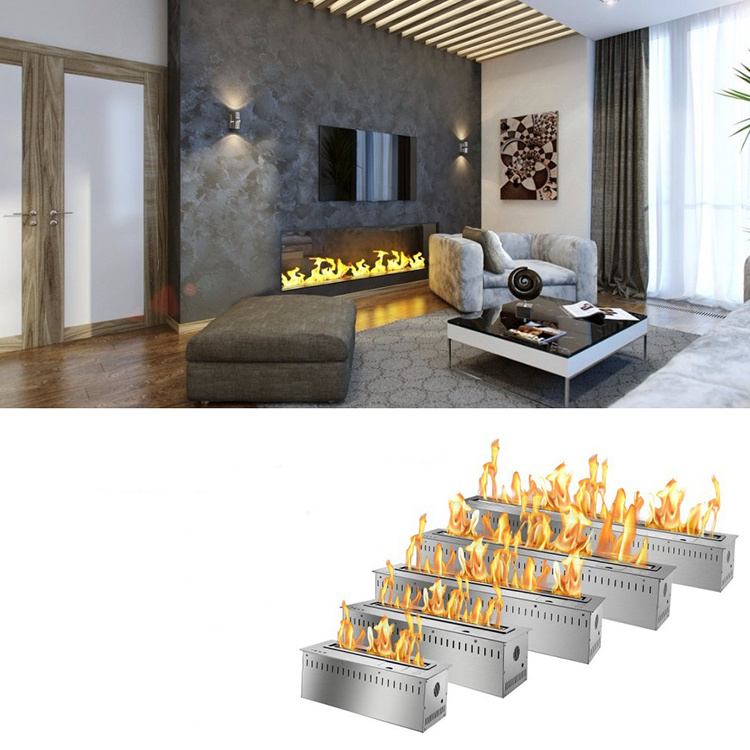 Modern Indoor Fireplace Decor Electric Heater Fireplace Bioethanol Alcohol Fireplace