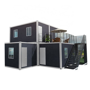 Shipping Prefab Container Two-story House/office/booth/home/department Hot Selling Chinese Container Houses Light Steel Frame YD